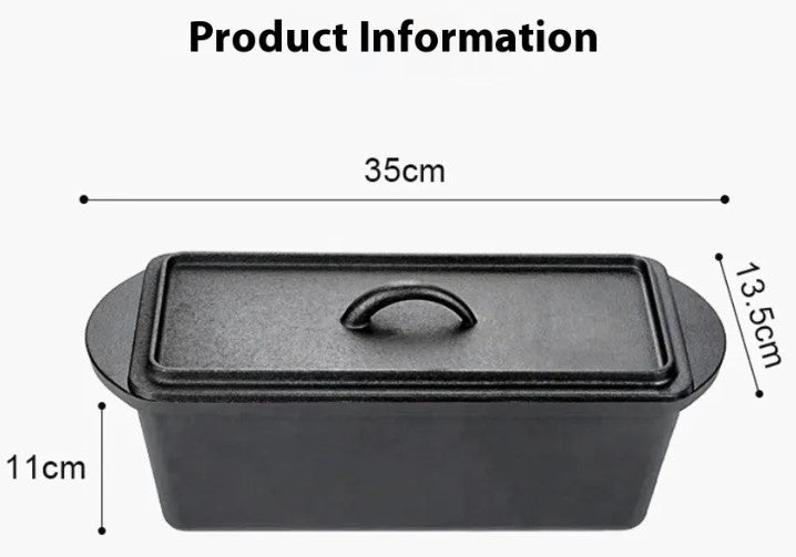 Classic Cast Iron Bread Pot