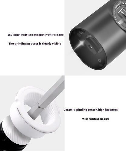 Battery Operated Salt and Pepper Grinder Set