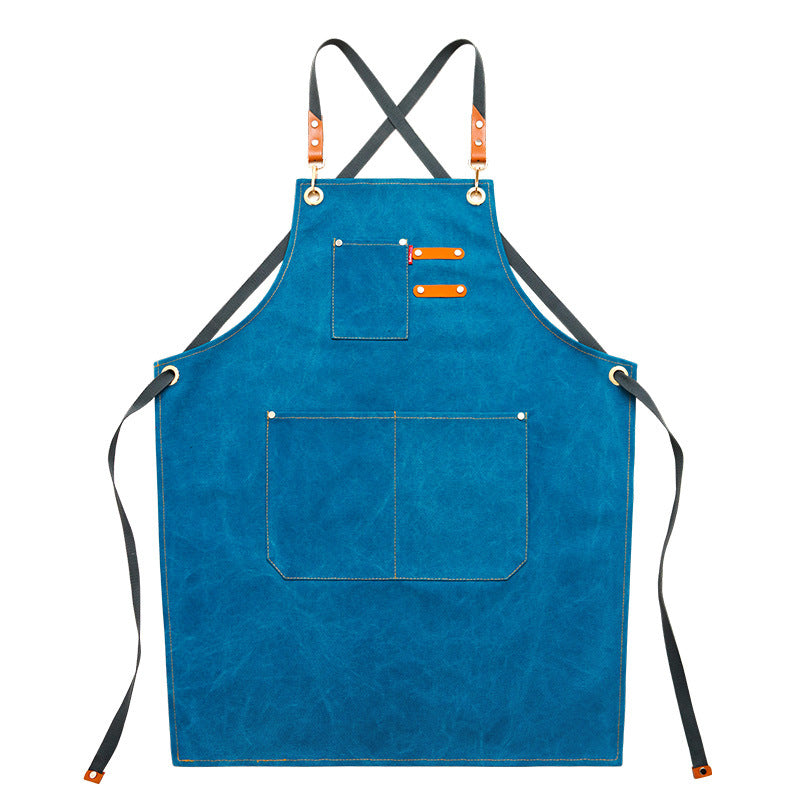 Classic Denim Canvas Apron