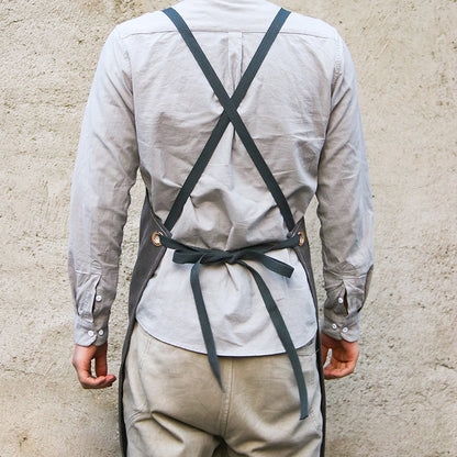 Classic Denim Canvas Apron