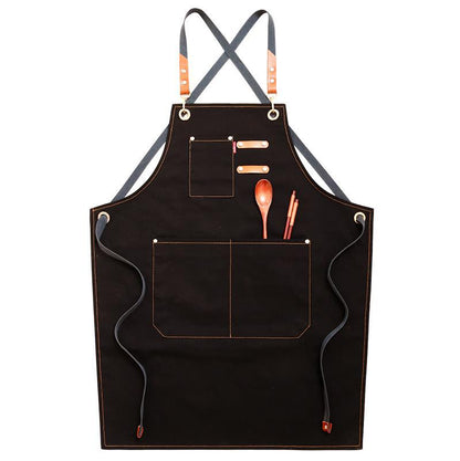 Classic Denim Canvas Apron