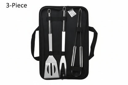 Complete Stainless Steel Braai Tool Set