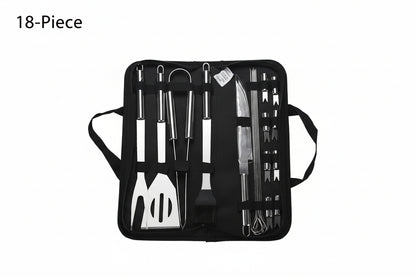 Complete Stainless Steel Braai Tool Set