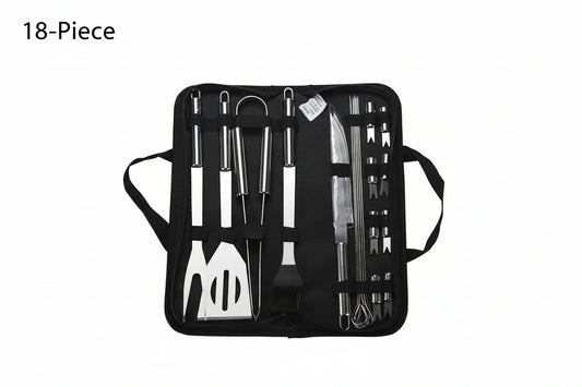 Complete Stainless Steel Braai Tool Set