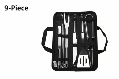 Complete Stainless Steel Braai Tool Set