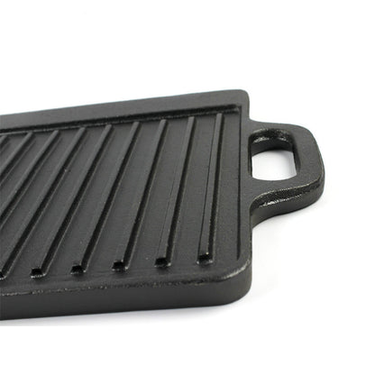 Double-Sided Cast Iron Pan