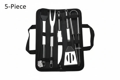Complete Stainless Steel Braai Tool Set