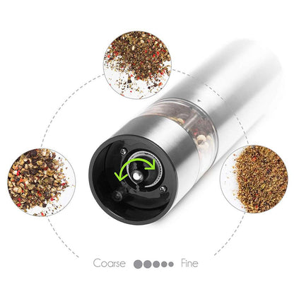 Stainless Steel Salt and Pepper Grinder