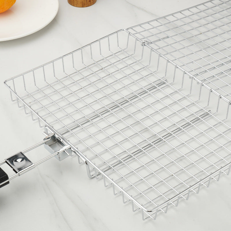 Multi-Function Braai Grid with Folding Handle