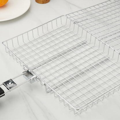 Multi-Function Braai Grid with Folding Handle
