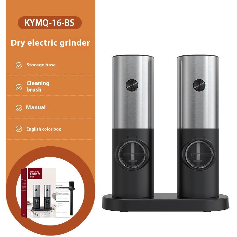 Battery Operated Salt and Pepper Grinder Set