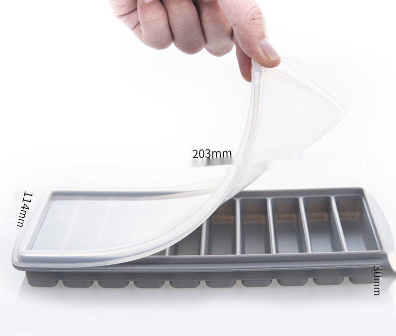 Long Strip Silicone Ice Tray