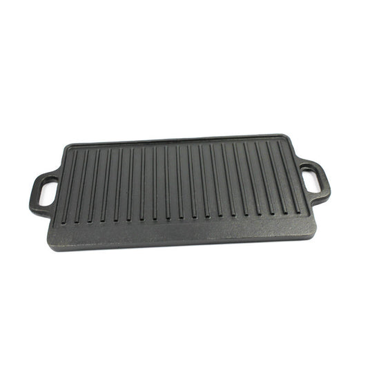 Double-Sided Cast Iron Pan