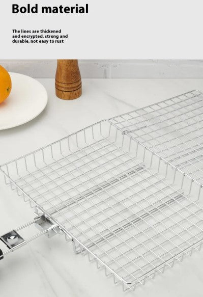 Multi-Function Braai Grid with Folding Handle