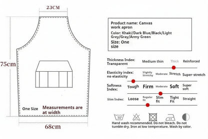 Thick Canvas Apron
