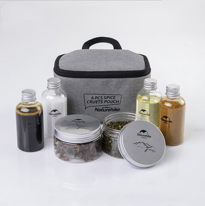 6-Piece Spices and Seasoning Travel Set