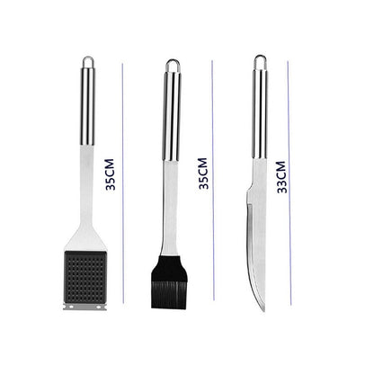 26-Piece Braai Tool Set with Apron
