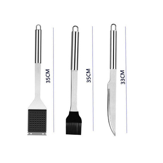 26-Piece Braai Tool Set with Apron