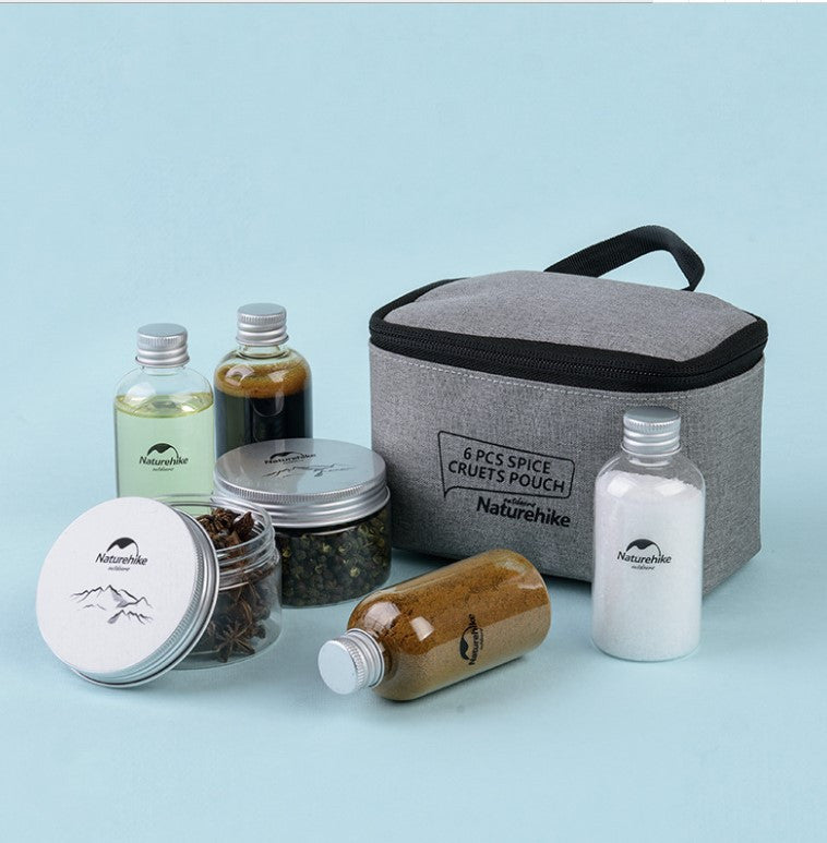 6-Piece Spices and Seasoning Travel Set